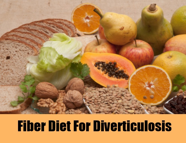 What foods are recommended for someone with diverticulitis?